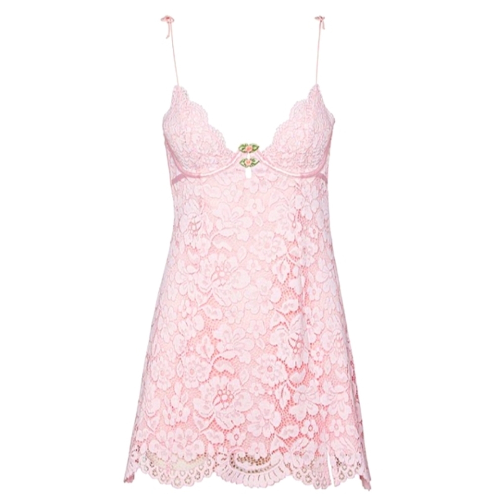 FOR LOVE N LEMONS CREAMSICLE LINGERIE DRESS (S)